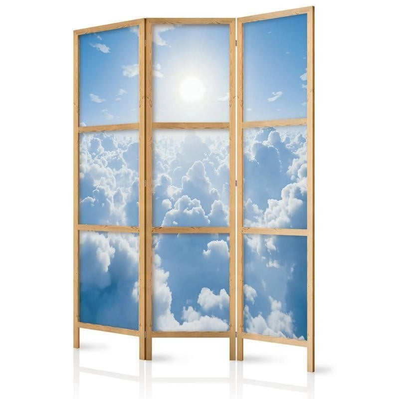 Paravento giapponese - Heavenly Calm: Warm Rays of the Sun Larghezza x Altezza Decor: 135x172