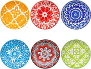 Set di 6 ciotole in ceramica per snack e sushi con stile vintage.
