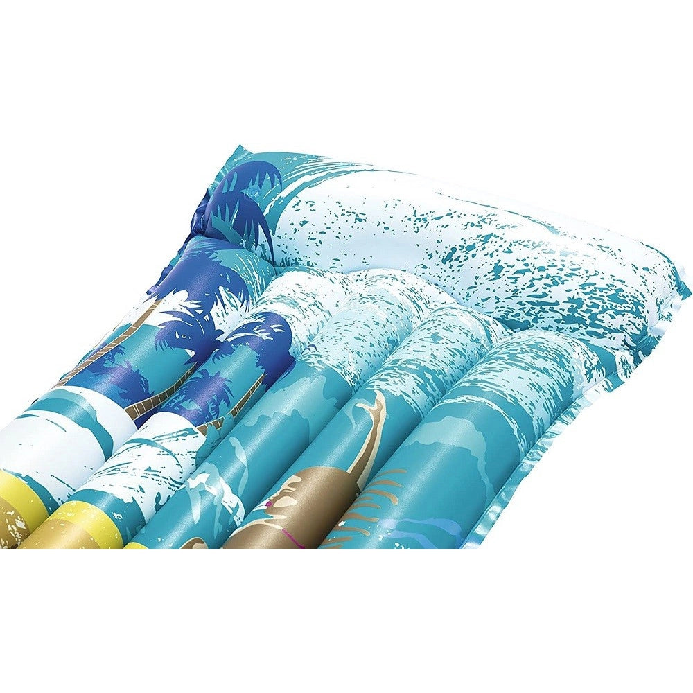 Trade Shop - Materassino Gonfiabile Super Surf Fantasie Varie Assortite 183x76cm Piscina 44021 -