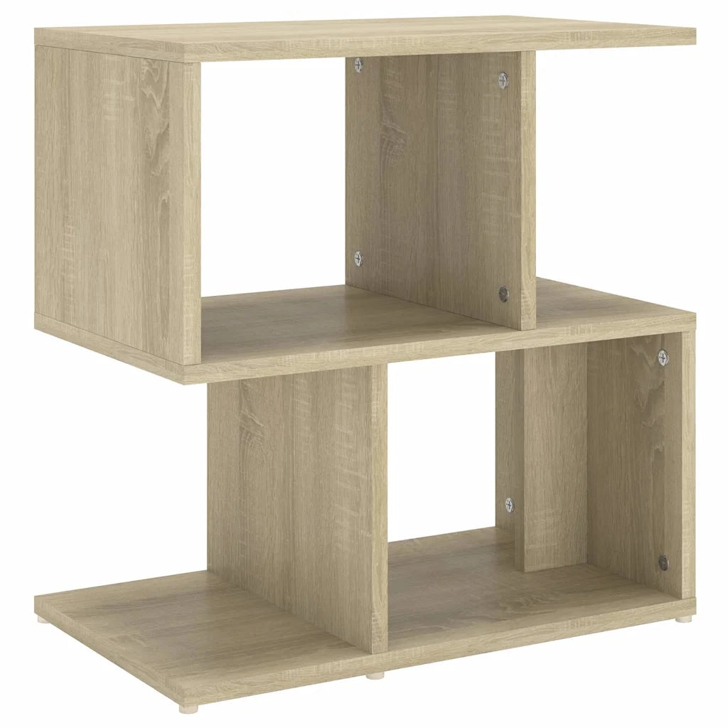 Comodino | Armadio da Notte | Mobiletto da notte Rovere Sonoma 50x30x51,5 cm in Legno Multistrato