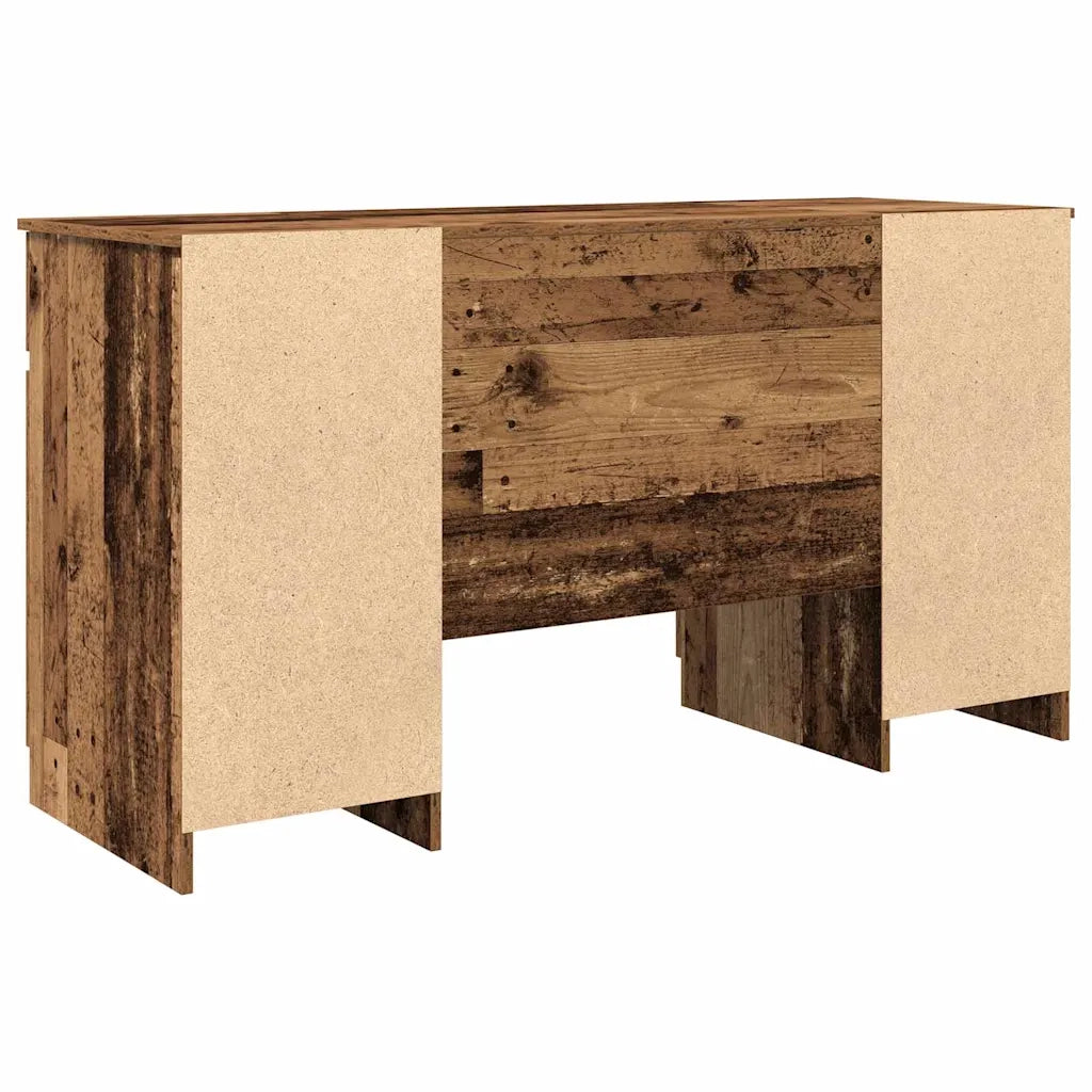 Scrivania | Tavolo da Ufficio Legno vecchio 140 x 49 x 76 cm Legno multistrato