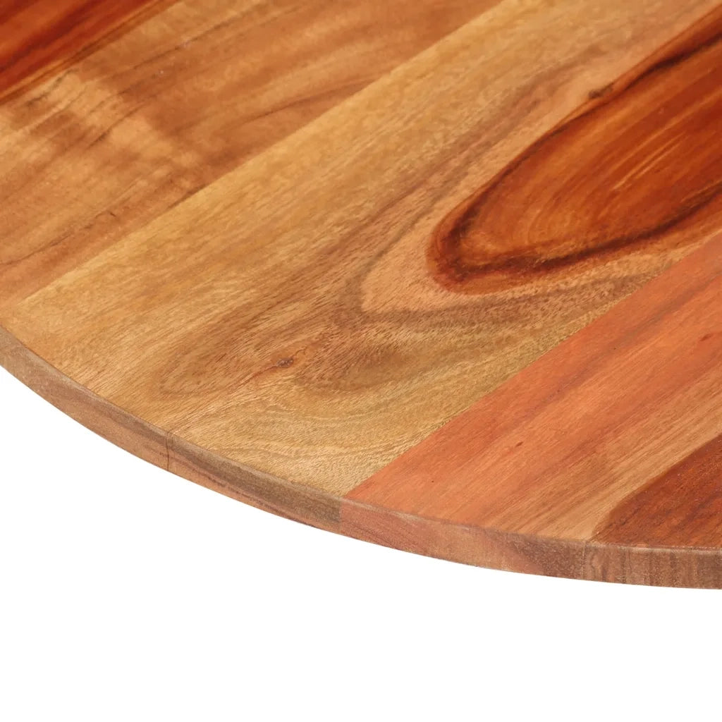 Piano Tavolo in Legno Massello di Acacia Rotondo 15-16 mm 40 cm 285967