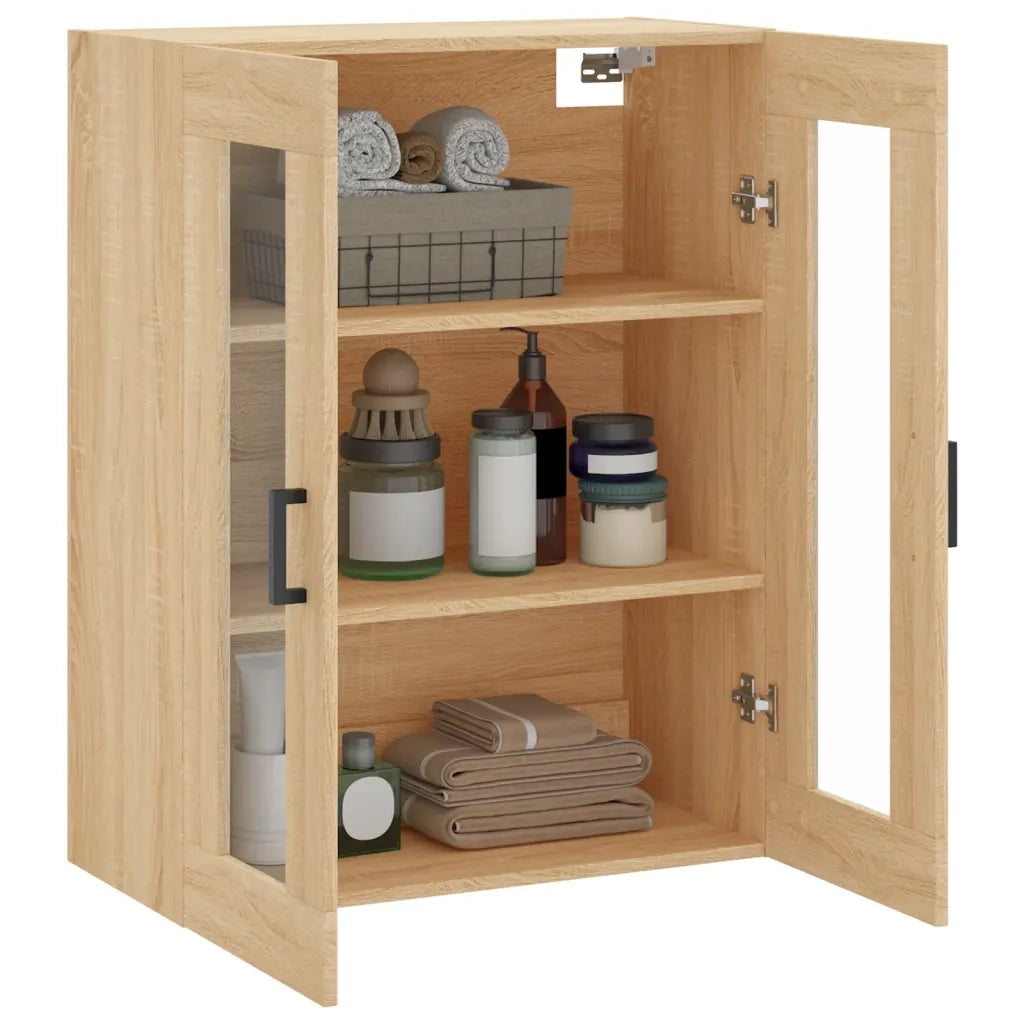 Mobile a Parete Rovere Sonoma 69,5x34x90 cm 828479
