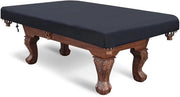 Tavolo da biliardo, impermeabile, resistente ai colori, resistente al vento e resistente ai graffi, adatto per tavoli da biliardo (nero, 8FT: 245*140*20cm).