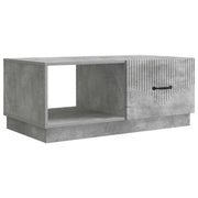 Tavolino da salotto Grigio Cemento 90 x 50 x 37 cm