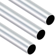 Tubi di alluminio 6063 27mm OD x 25mm ID x 300mm lunghezza - tubi rotondi lisci per DIY modello - uso industriale (3 pezzi)