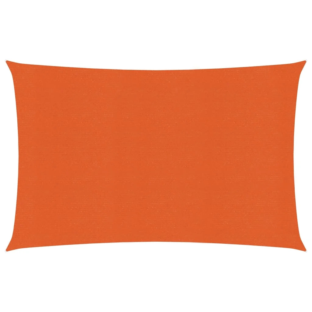 Vela ombreggiante/ombrellone 160 g/m² arancione 2,5 x 3,5 m HDPE 02_0009230