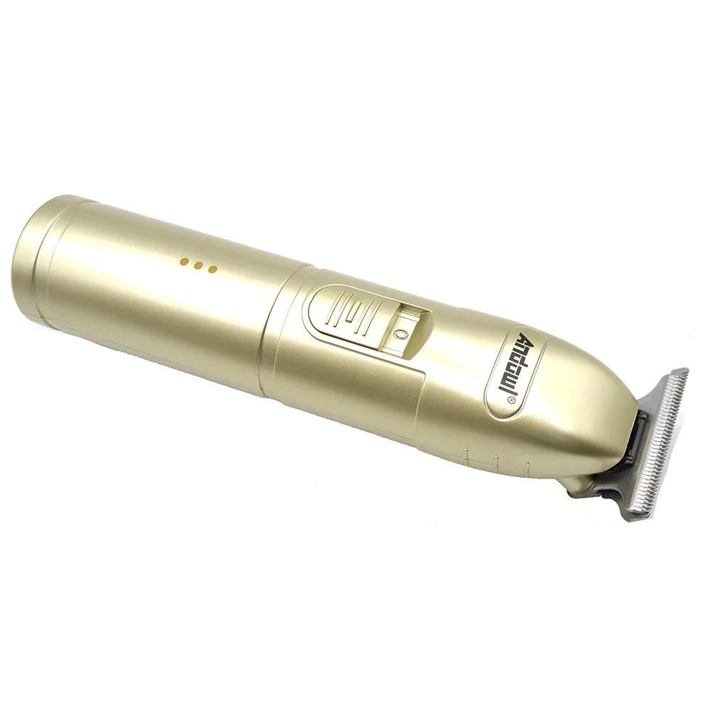 Trade Shop - Rasoio Professionale 4 Testine Di Taglio Silenzioso Clipper Q-xt12 Ricaricabile -