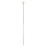 Lampada a sospensione Alfa Collet ottone tubo 1xG9