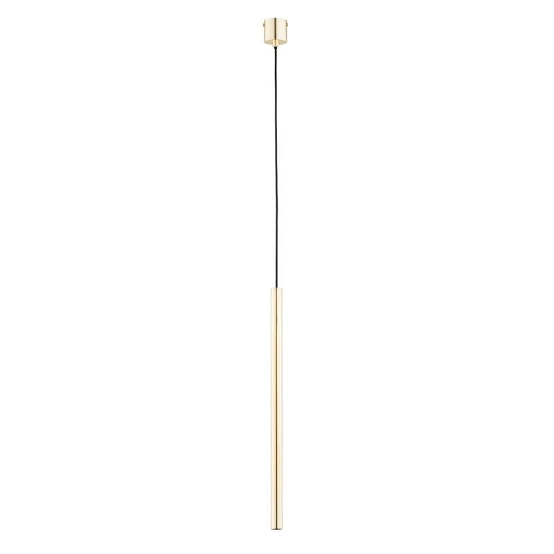 Lampada a sospensione Alfa Collet ottone tubo 1xG9