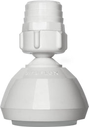 Douchekop universale per sport e benessere, realizzato in Italia, con testa in materiale plastico duraturo, modello 2760/2S.