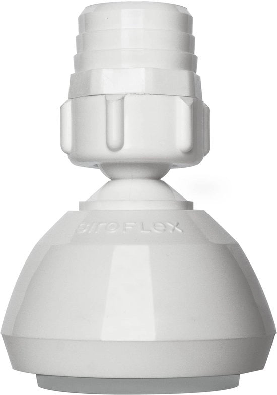 Douchekop universale per sport e benessere, realizzato in Italia, con testa in materiale plastico duraturo, modello 2760/2S.