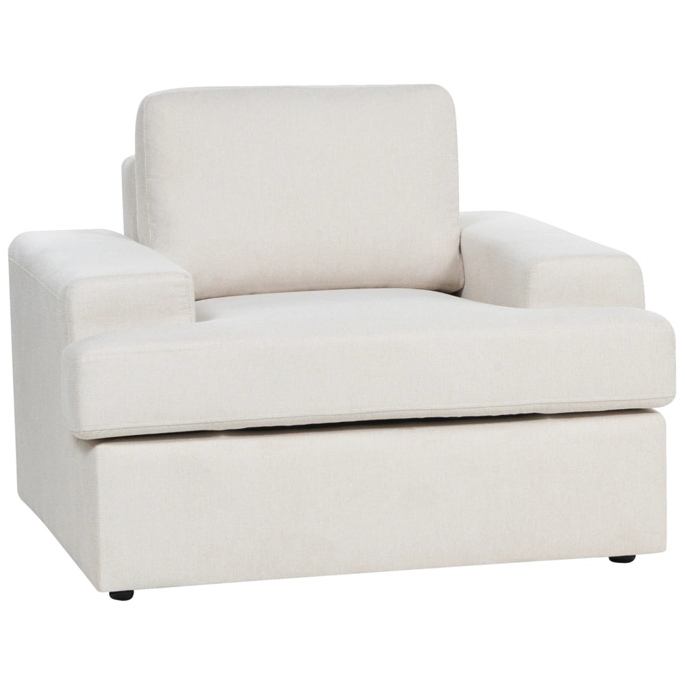 Set da salotto a 5 posti imbottito in tessuto poliestere con poltrona schienale imbottito Beige Chiaro divano classico per il soggiorno