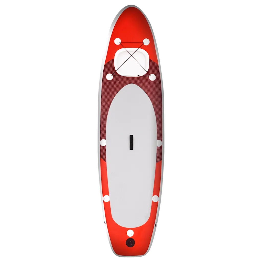 Set Tavola SUP Gonfiabile Rossa 330x76x10 cm CFW5271382