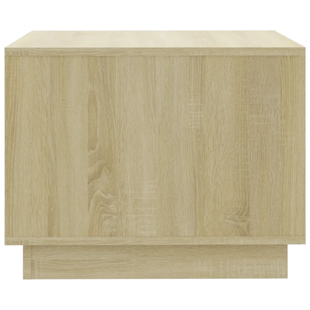 Tavolino da Salotto Rovere Sonoma 55x55x43 cm in Truciolato 810292