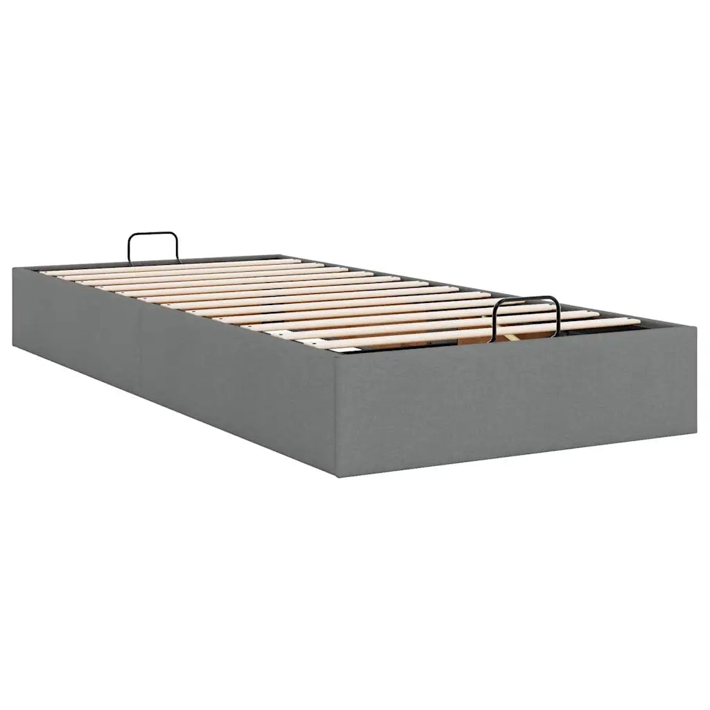 Struttura Letto Pouf senza Materasso 90x200 cm in Tessuto 3310848