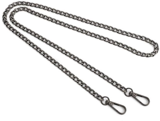 Cinturone di sicurezza 90 cm - Cinturone di emergenza - Cinturone metallico - Cinturone con anello di carabina - Cinturone con cintura per donna - Nero chiaro