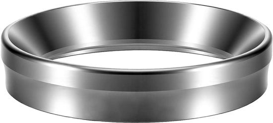Accessori per Barista - Doseerring 58 mm - Treccia Magnetica per Caffè - Acciaio Inossidabile - Apertura Ampia - Maniglia Sicura - Accessori per Baristi