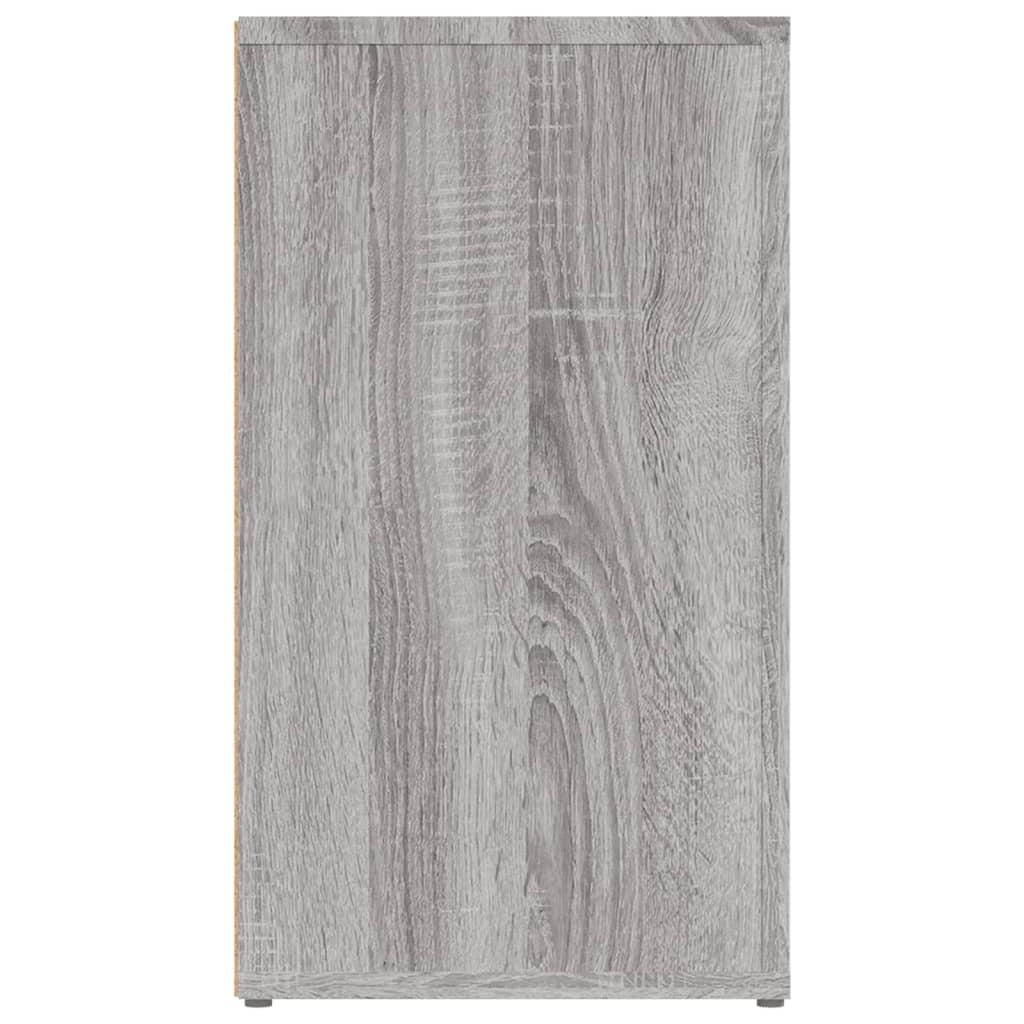 Buffet credenza cassettiera armadio mobile contenitore organizer cucina soggiorno Sonoma 80 x 30 x 54 cm legno ingegnerizzato grigio 02_0036530