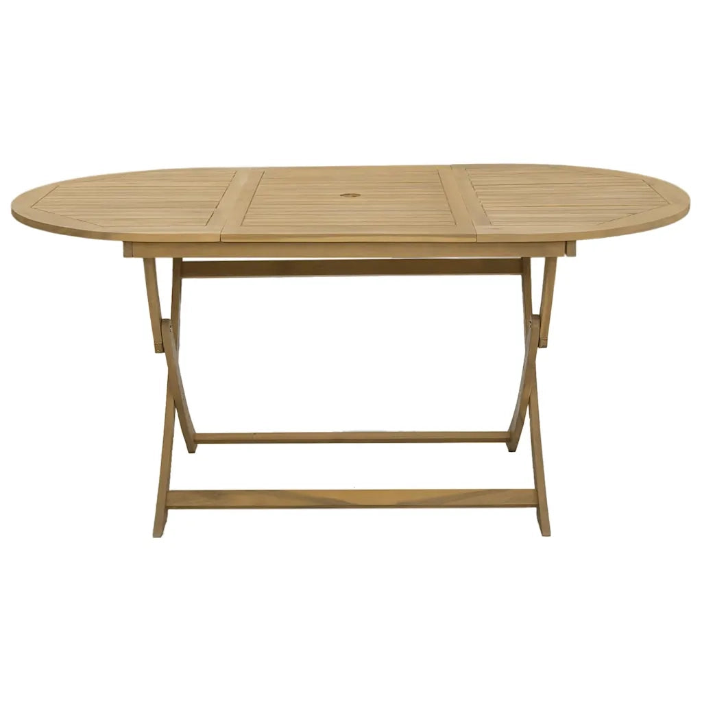 Set da Pranzo da Giardino 9 pz Legno Massello di Acacia 3295004