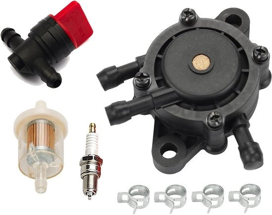 Pompa di carburante Filtro del carburante Accendino per Kawasaki 49040-7001 808656 491922 EB11000 EN2000 EN2500 Generatore GC135 GC160 0 GX61 0 GX620 Motore - 16700-Z0J-003