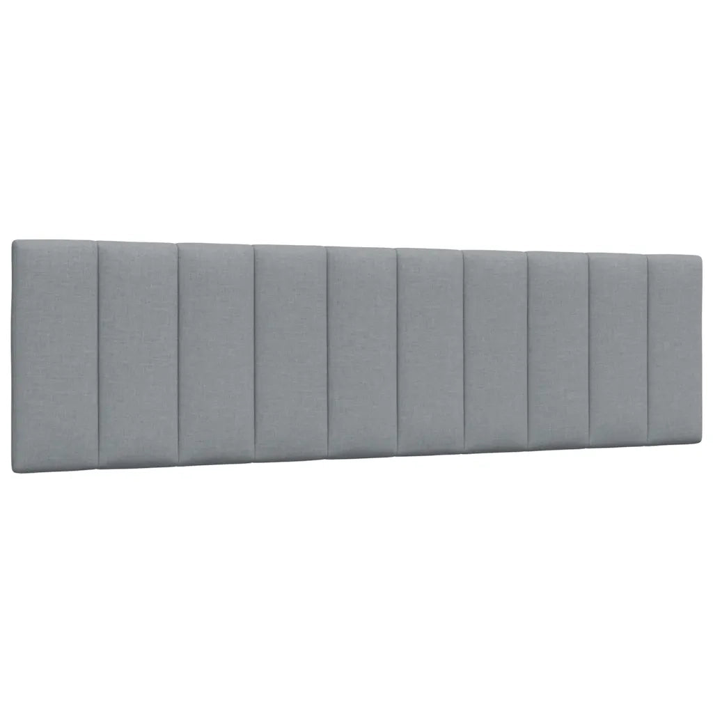 Letto con Materasso Hanko Grigio Chiaro180x200 cm Tessuto 3310545