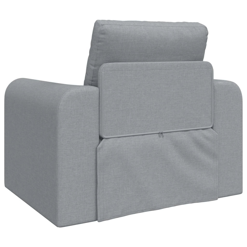 Divano letto | Sof¨¤ letto | Letto singolo Grigio chiaro 98 x 71 x 83 cm Tessuto