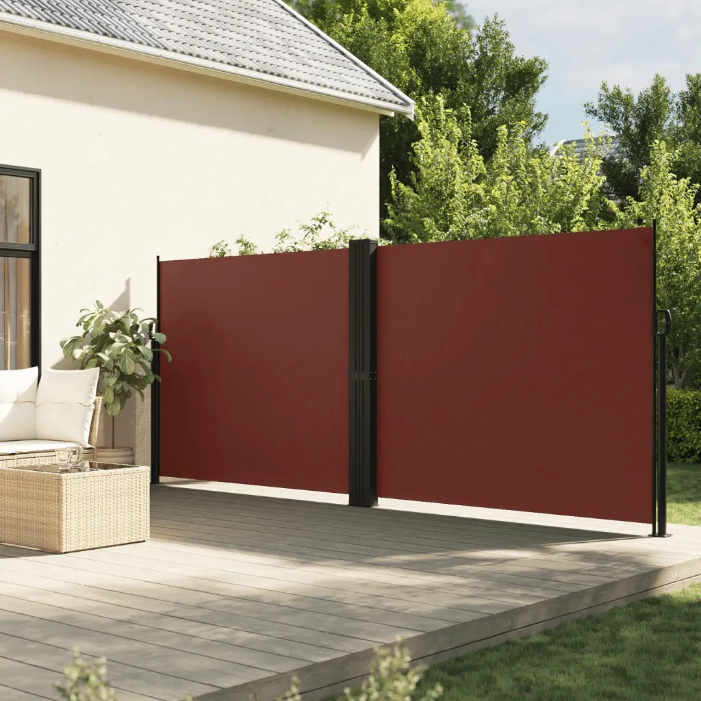 Tendada Sole Laterale Retrattile Marrone 180x1000 cmcod mxl 90866