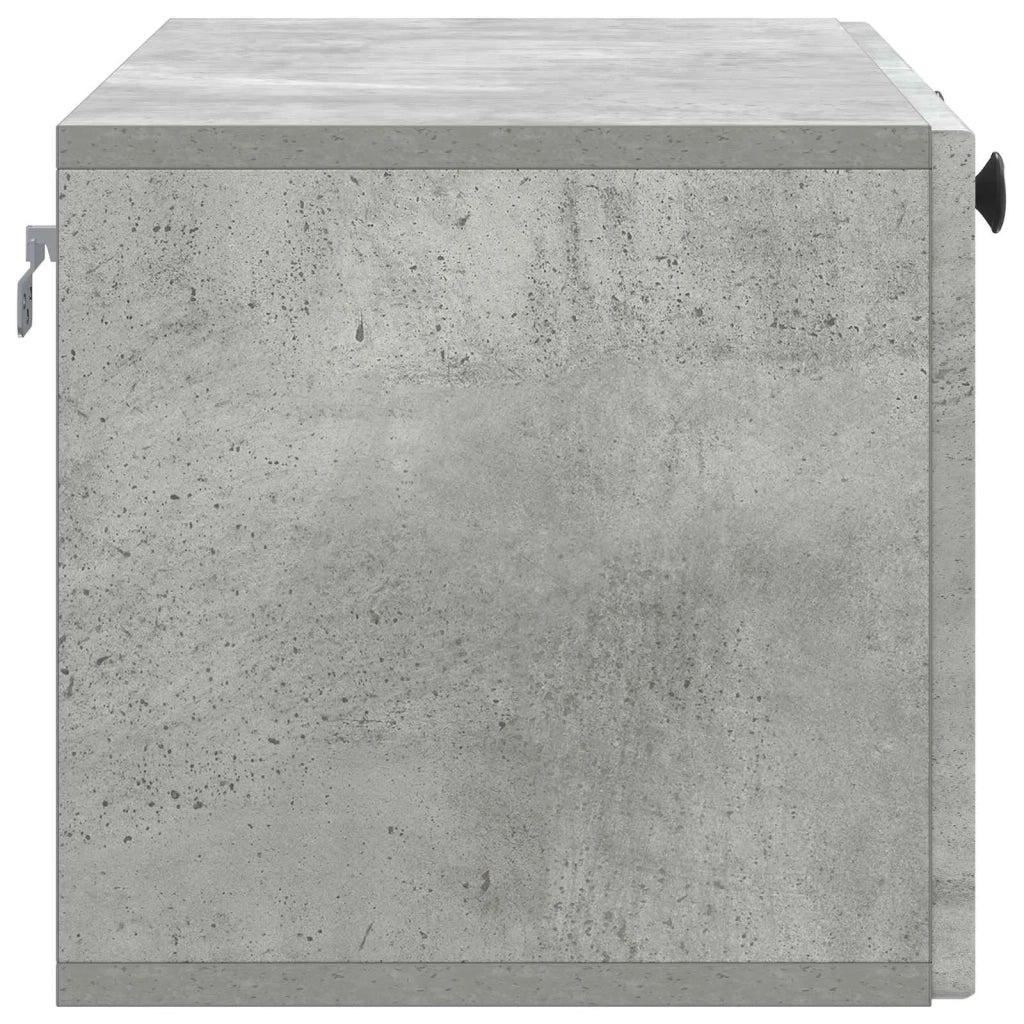 Mobile Porta TV da Muro Grigio Cemento 78,5 x 31 x 30 cm