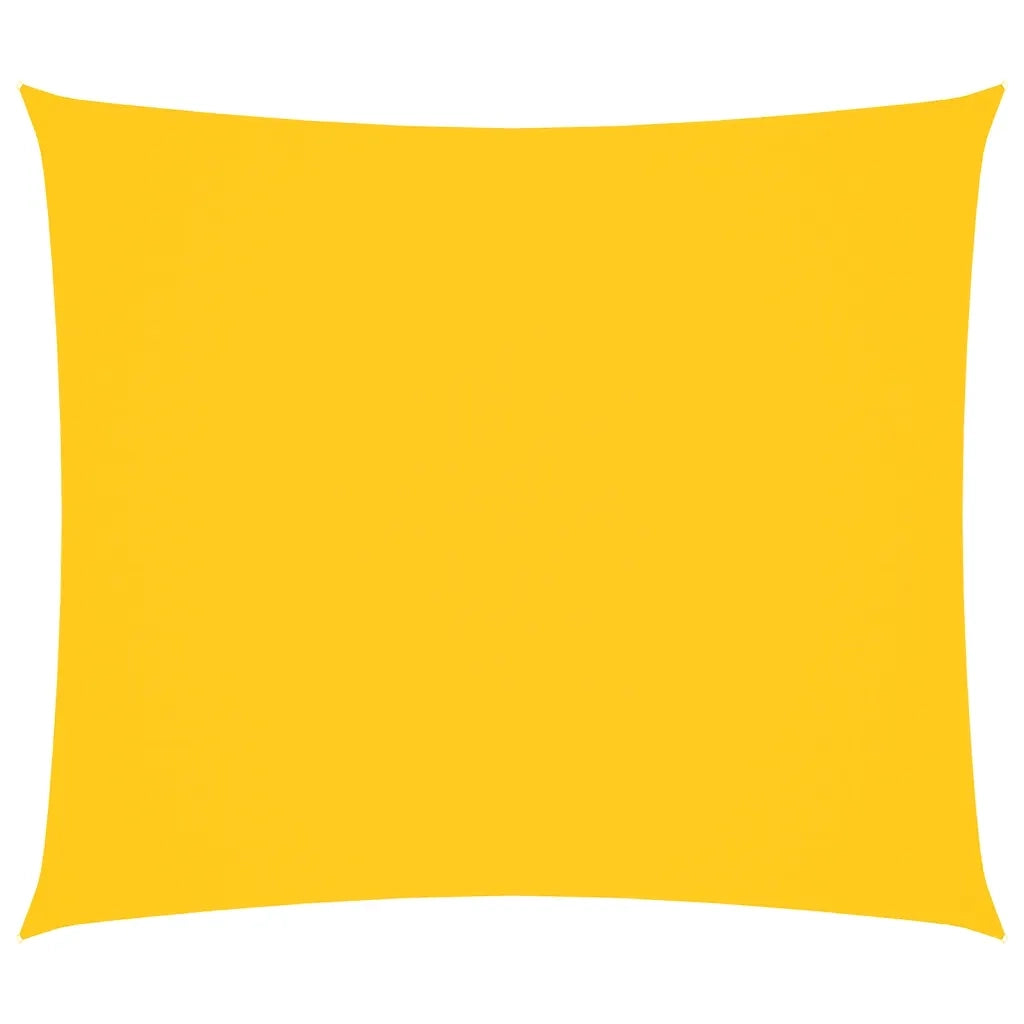 Parasole a Vela Oxford Rettangolare 2,5x3 m Gialla 135590