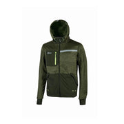 Felpa Galaxy Colore Verde Misura L U Power