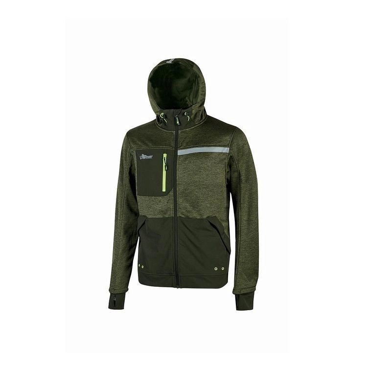 Felpa Galaxy Colore Verde Misura L U Power