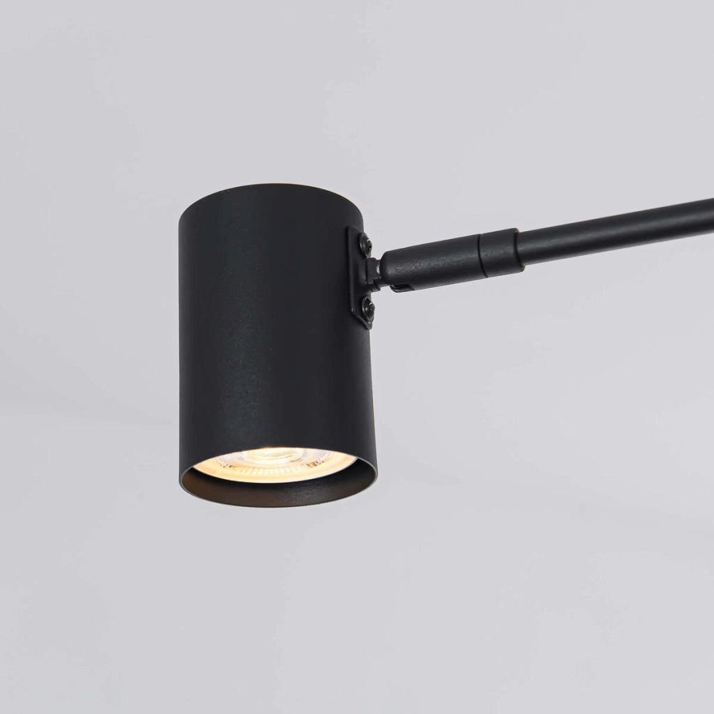 Lampada a sospensione Snow Light Prestige nera 6xGU10 Ø80