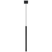 Lampada a sospensione Velino 1 nera in metallo G9 Pure Lume