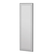 Specchio in legno "Buhem" - 40 x 120 cm - Bianco