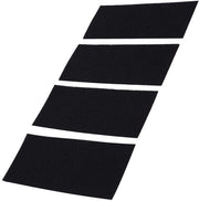 Set di Filtro a Carbone Attivo da 4 pezzi - Filtro di Pre-filtrazione Compatibile con L'Apparecchio di Purificazione dell'Aria - Assorbe gli Odori - Dimensioni 24,3 x 10,5 cm - Nero - Filtro dell'Aria