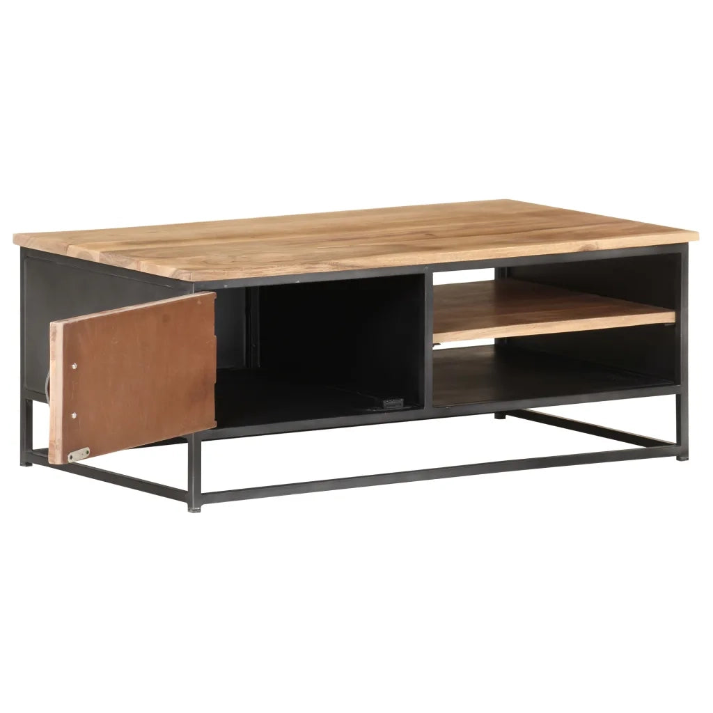 Tavolino da salotto | Tavolino da caff¨¨ | Tavolino da Soggiorno 90x50x35 cm in Massello di Acacia