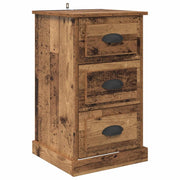 Comodino | Armadio da Notte | Mobiletto da notte con cassetto Legno vecchio 39 x 39 x 67,5 cm