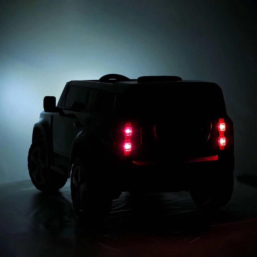 Macchina Elettrica per Bambini Licenza Ufficiale Land Rover Defender 12V 7Ah Verde