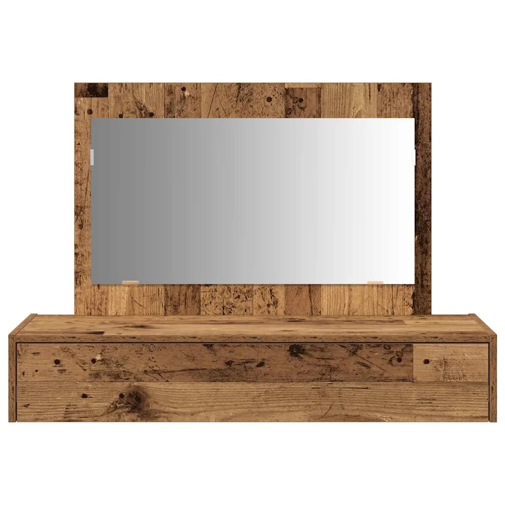Toeletta | Tavolo da Trucco Marrone 100 x 40 x 70 cm Legno multistrato
