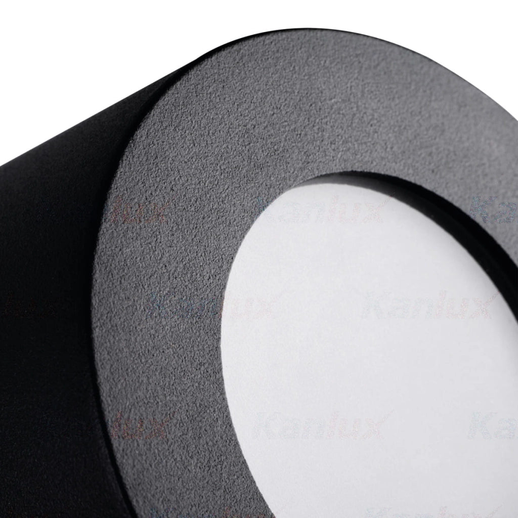 Kanlux SANI faretto soffitto nero alluminio GU10 IP44