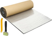 Matte isolante per auto Allecto plus - 394mil 10 mm - 6,46 piedi quadrati - Foglio di alluminio e schiuma - Materiale termo-schermante - Incluso strumento di rimozione a rullo - 60 x 90 cm