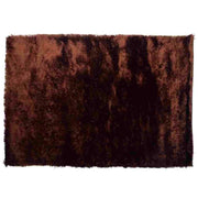 Tappeto marrone semplice, pelo alto 3cm, 160x230 cm
