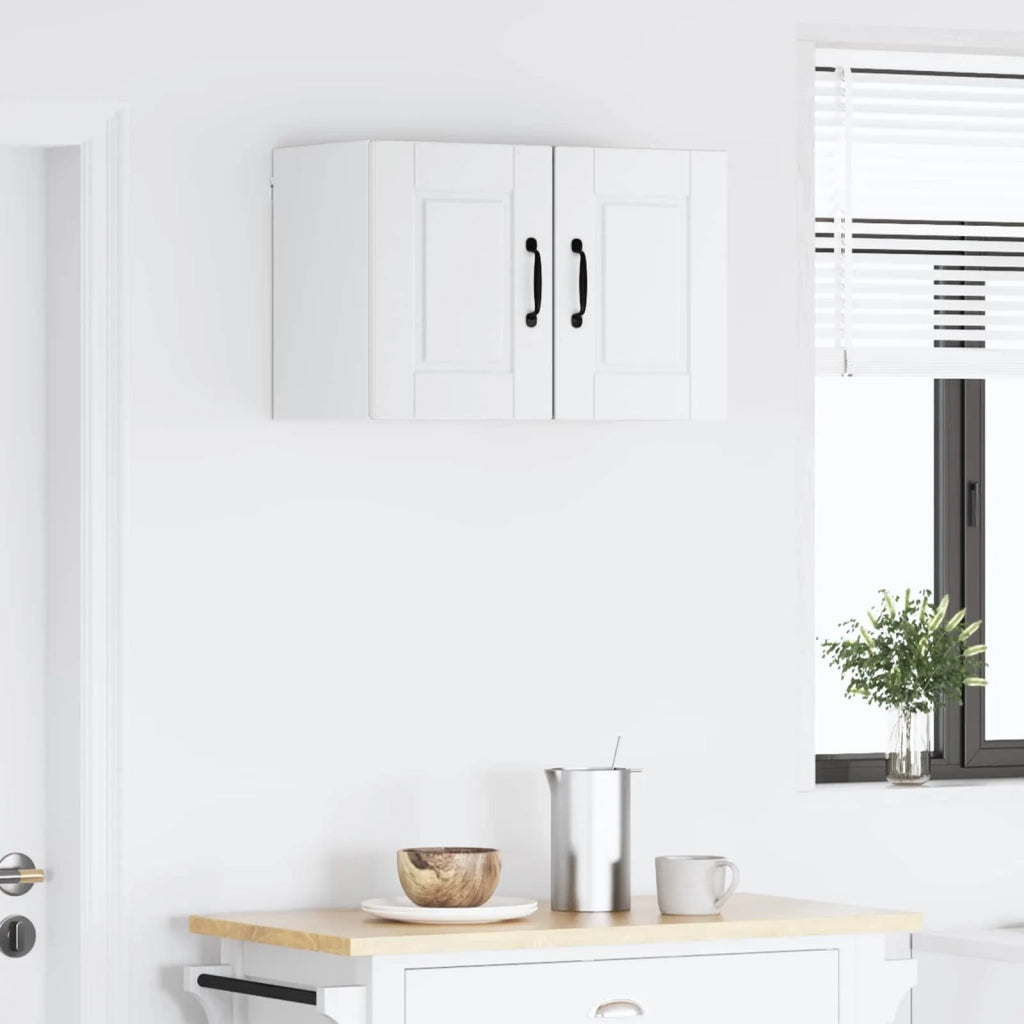 Armadietto a muro PORTO 2 pcs Bianco 30 x 31 x 40 cm