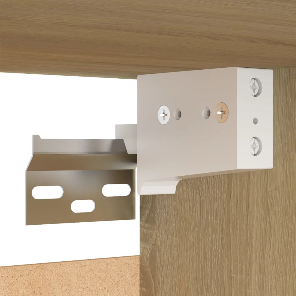 Set Porta TV 8 pz Rovere Sonoma in Truciolato  cod mxl 17356