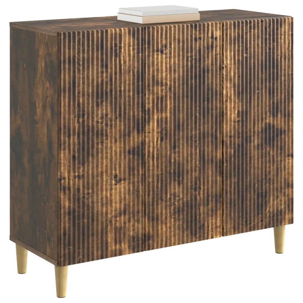 Credenza Rovere Fumo 89 x 34,5 x 80 cm Legno ingegnerizzato 894650