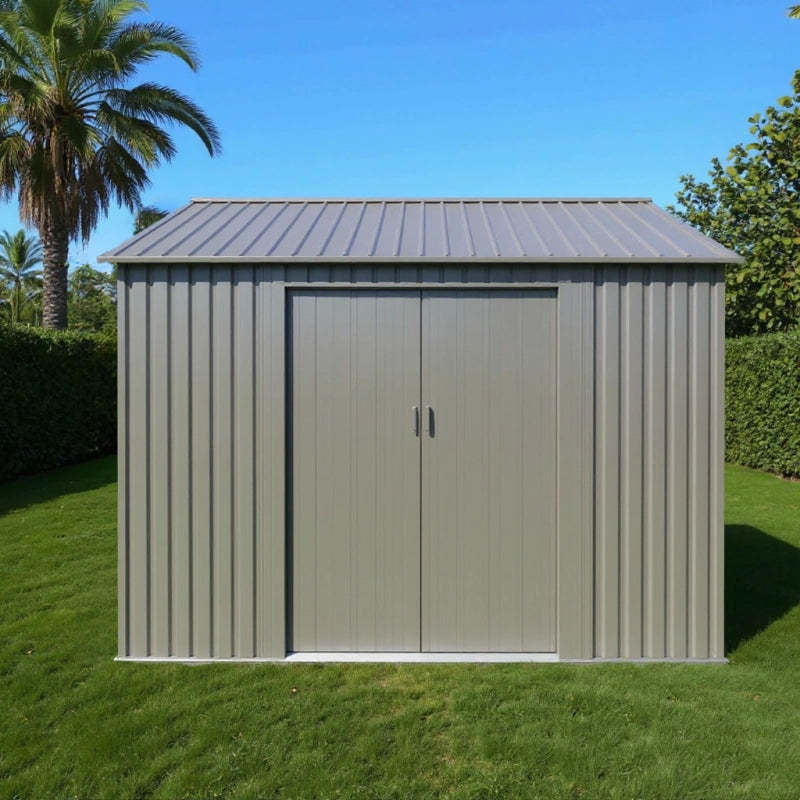 Casetta da giardino in metallo â€“ MJ 8 x 10 - 7,9 mÂ² - Antracite