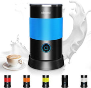 Frostatore elettrico 5 in 1 da 240 ml - 600 W per crema calda e fredda per caffè cappuccino latte - Blu