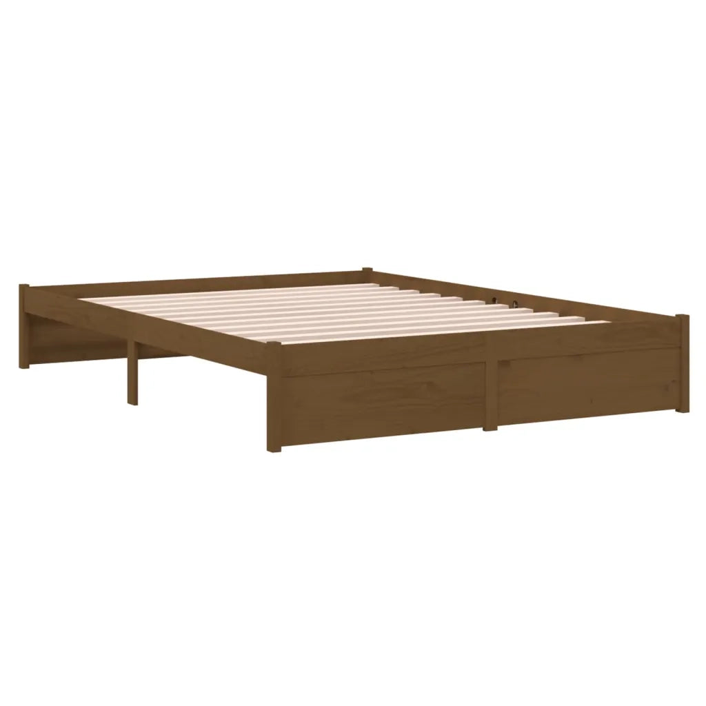 Giroletto senza Materaso Ambra in Legno Massello 140x190 cm 814932