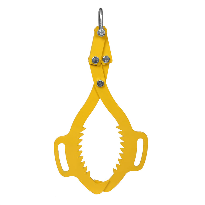 Pinza forestale per legna e tronchi fino a 620 mm 1000 kg di forza di trazione 2 artigli